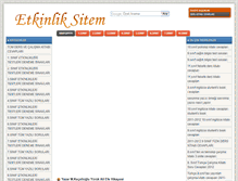 Tablet Screenshot of etkinliksitem.com